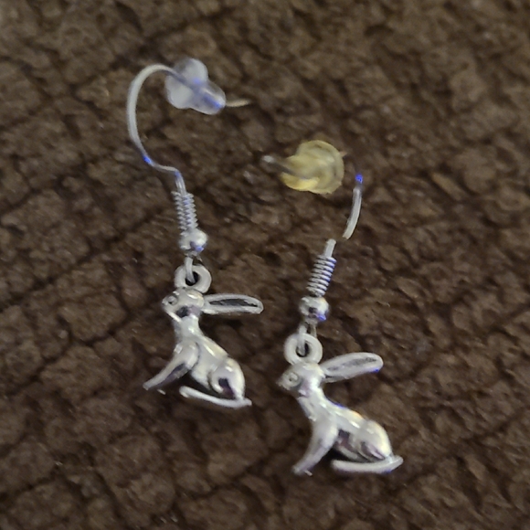 Rabbit Earrings - Picture 2 of 2